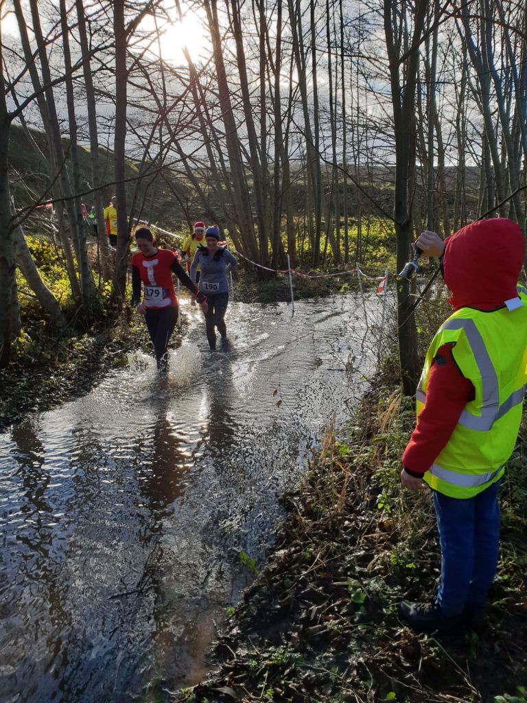 Me and Rhian going through more water